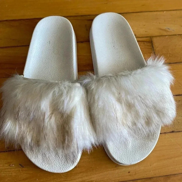 Ombre fur slides - Picture 1 of 2